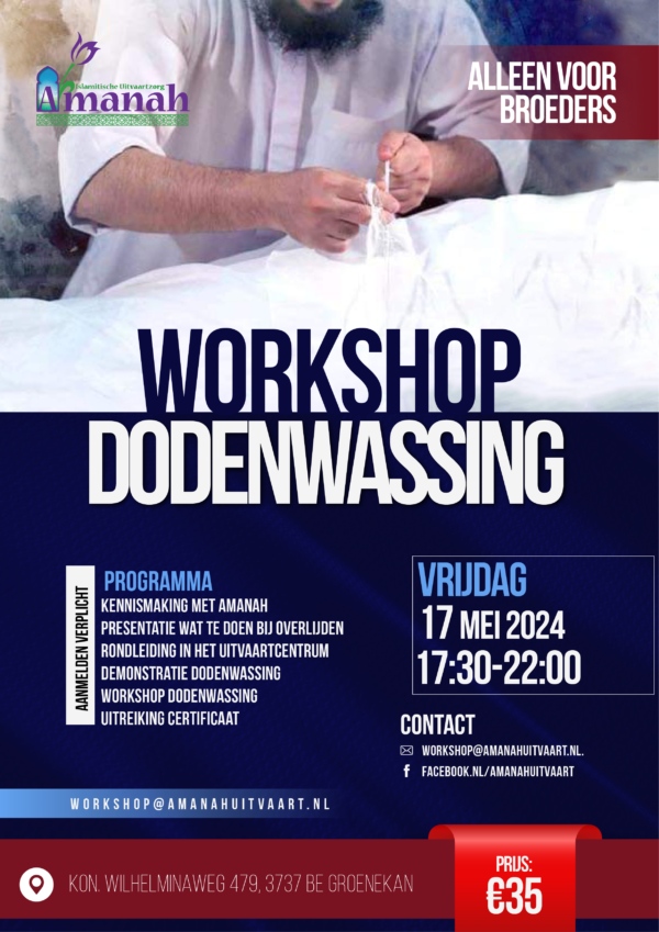 Workshop Dodenwassing (Uitverkocht)