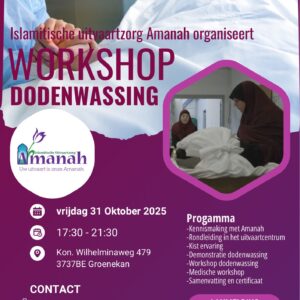 Workshop Dodenwassing Vrijdag 31 Oktober 2025 (Zusters)