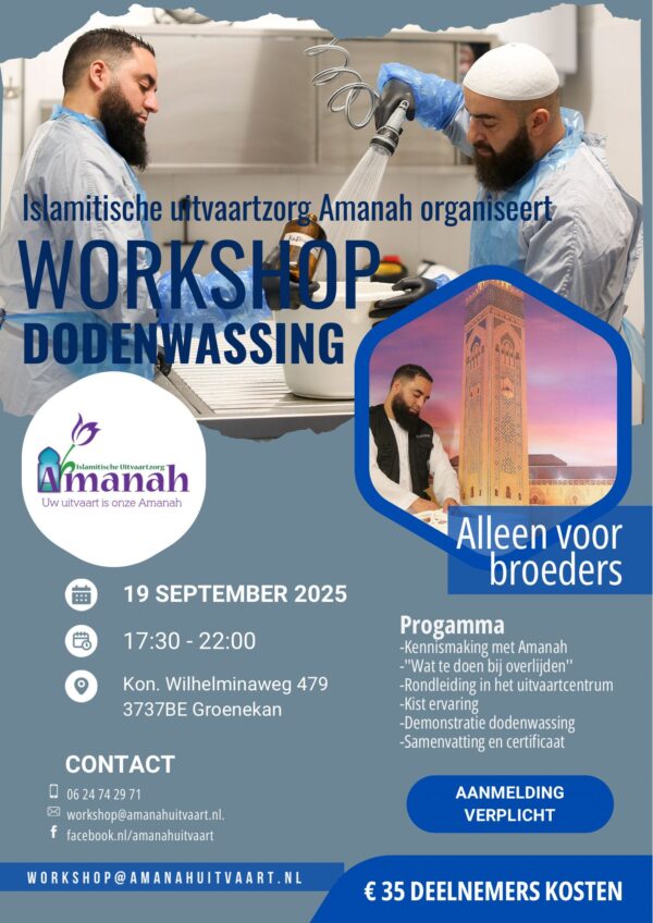 Workshop Dodenwassing 19 September 2025 (Broeders)