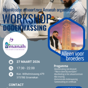 Workshop Dodenwassing Broeders 27 Maart 2026